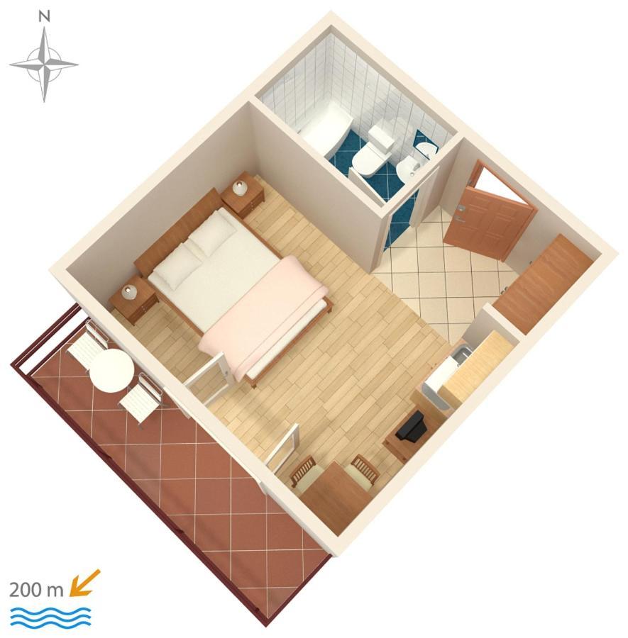 Apartments With A Parking Space Baska Voda, Makarska - 6773 Esterno foto